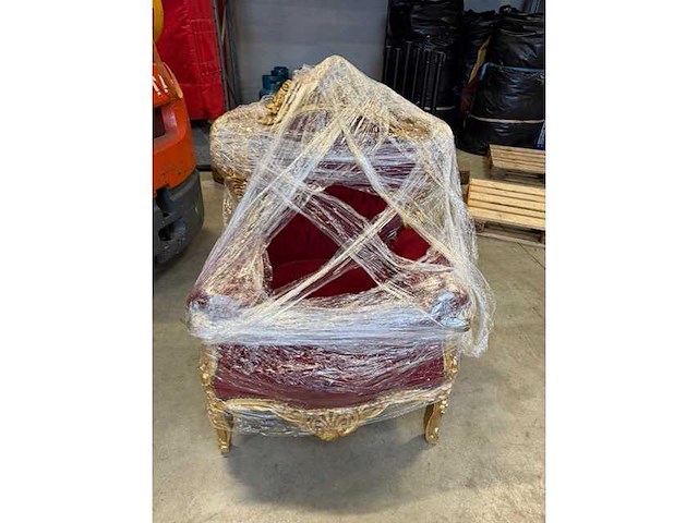 Stoel - barrok stoel - sinterklaasstoel - afbeelding 5 van  5