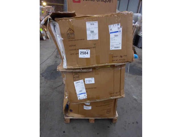 Stoel - grey velvet (x6) - afbeelding 6 van  6