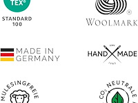 Stoel- of bankloper van geschoren wol - afbeelding 2 van  3