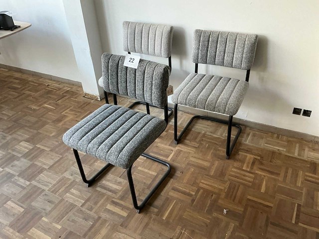 Stoel (3x) - afbeelding 4 van  5