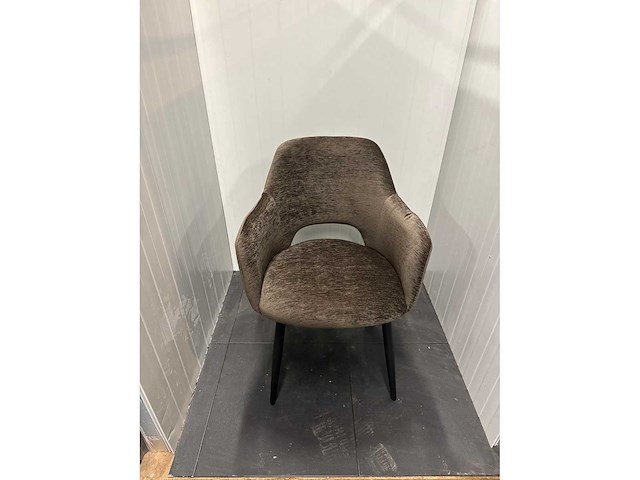 Stoel bruin 1 stuk - afbeelding 1 van  2