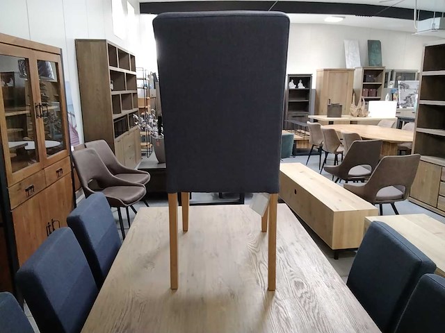 Stoel houten eiken poot (6x) - afbeelding 3 van  3