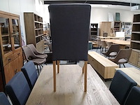 Stoel houten eiken poot (6x) - afbeelding 3 van  3