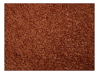 Stoel met armleuningen van badstof en zwart rubberhout - terracotta - afbeelding 5 van  5
