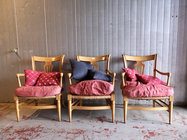Stoel rietenzitting (x3) - afbeelding 1 van  12
