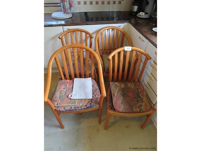 Stoelen 4 stuks - afbeelding 1 van  3
