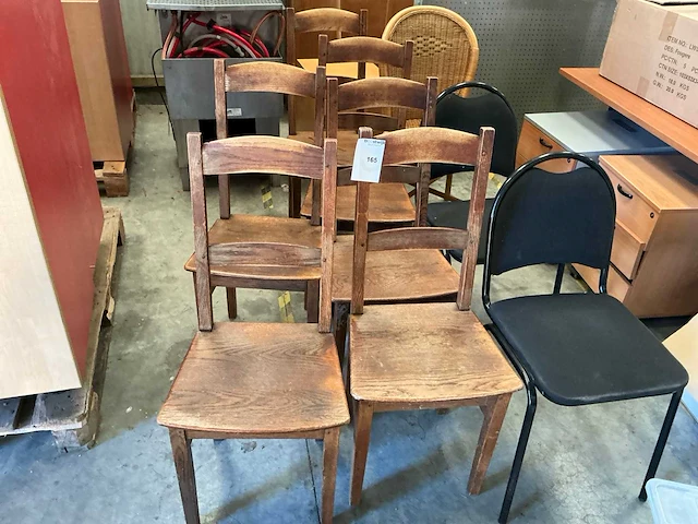 Stoelen (9x) - afbeelding 4 van  5