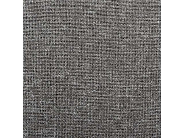 Stoelen in stof en zwart metaal - oker en grijs (x8) - afbeelding 7 van  8