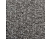 Stoelen in stof en zwart metaal - oker en grijs (x8) - afbeelding 7 van  8