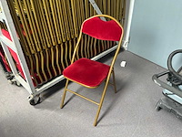 Stoelen met transportkar (41x)