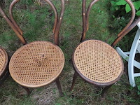 Stoelen thonet stijl 4 stuks - afbeelding 3 van  3