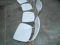 Stoelen wit (4x) - afbeelding 3 van  3