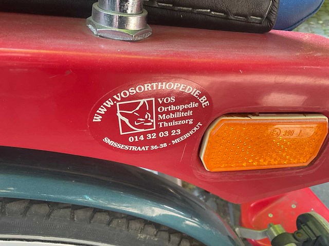 Stoelfiets met afneembare rolstoel - afbeelding 4 van  6