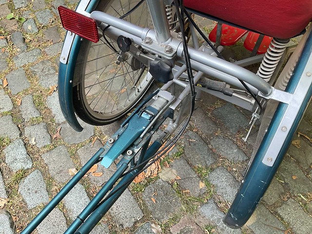 Stoelfiets met afneembare rolstoel - afbeelding 5 van  6
