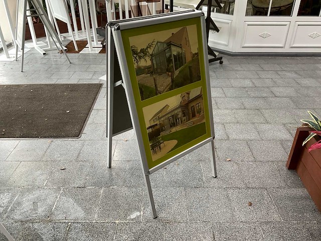 Stoepbord (2x) - afbeelding 1 van  1