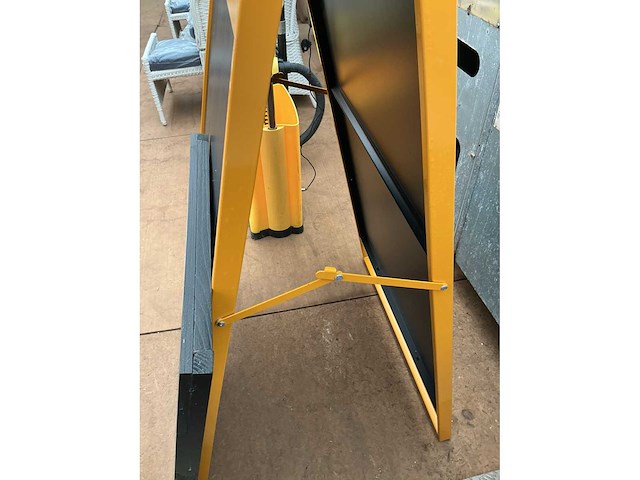 Stoepbord krijtbord (2x) - afbeelding 3 van  3