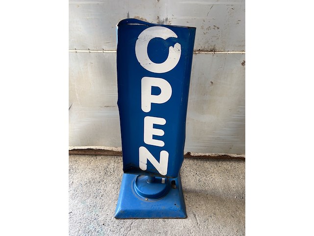 Stoepbord "open" - afbeelding 2 van  2