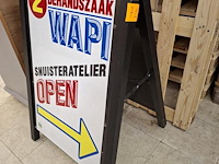 Stoepbord - afbeelding 1 van  2