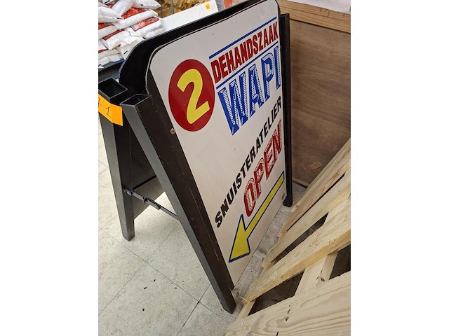 Stoepbord - afbeelding 2 van  2