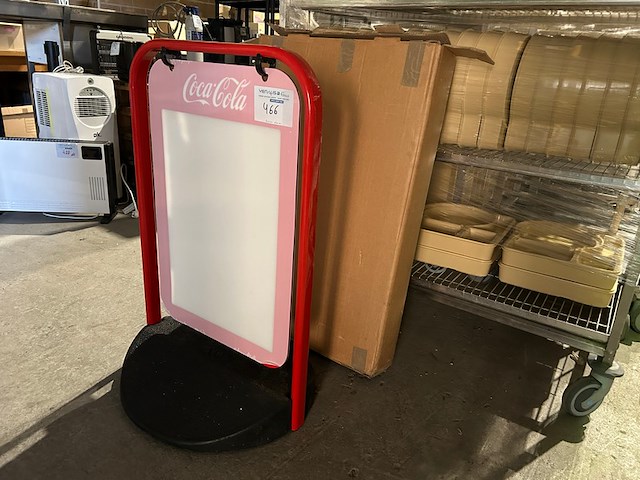 Stoepschommelbord cocacola - afbeelding 1 van  2