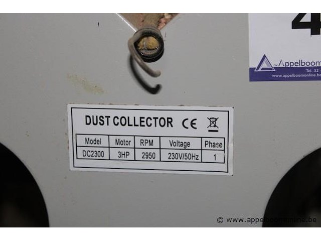 Stofafzuiging dc2300 - afbeelding 2 van  2