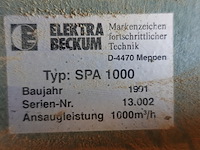 Stofafzuiging elektra beckum - afbeelding 6 van  6