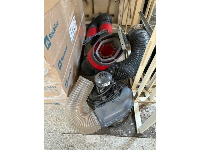 Stofafzuiging motor + arm - afbeelding 1 van  1