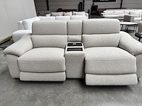 Stoffen bankstel met relaxfunctie