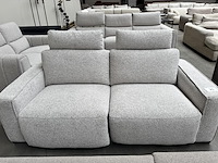 Stoffen bankstel met relaxfunctie