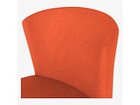 Stoffen bar high chair - oranje - afbeelding 3 van  5