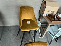 Stoffen barstoel - afbeelding 2 van  3