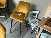 Stoffen barstoel - afbeelding 3 van  3