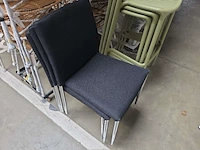 Stoffen bijzetstoelen flexfurn spectra (3x) - afbeelding 5 van  5