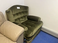 Stoffen fauteuil
