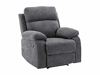 Stoffen relaxstoel - antraciet - afbeelding 4 van  6