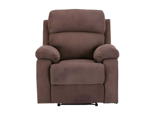 Stoffen relaxstoel - bruin - afbeelding 2 van  6