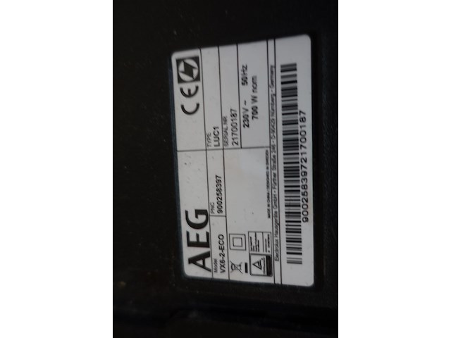 Stofzuiger aeg - afbeelding 4 van  4