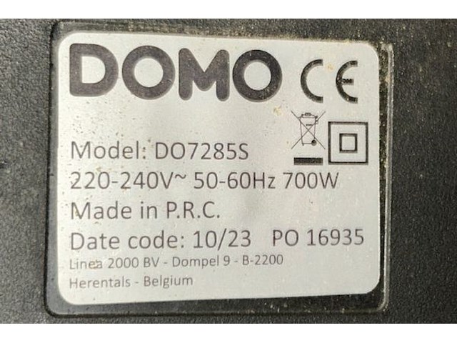 Stofzuiger domo - afbeelding 4 van  4