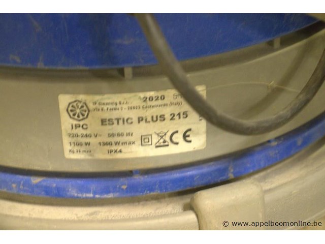 Stofzuiger estic plus 125, 1300w - afbeelding 3 van  3