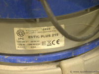 Stofzuiger estic plus 125, 1300w - afbeelding 3 van  3