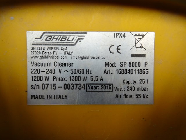 Stofzuiger ghibli - afbeelding 4 van  4