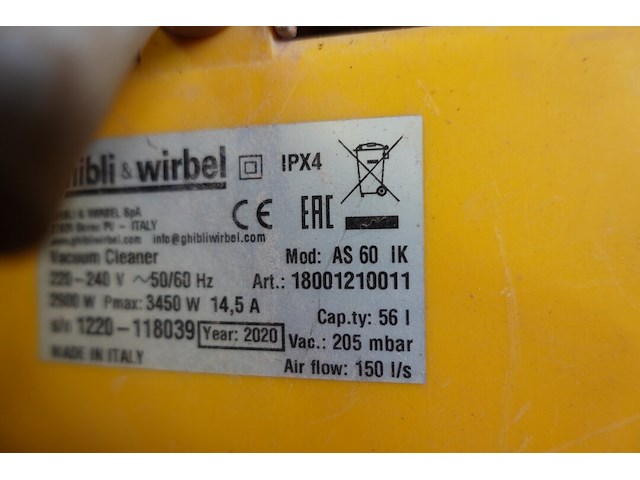 Stofzuiger ghibli&wirbel - afbeelding 4 van  4