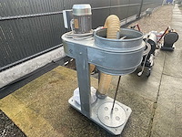 Stofzuiger / industriële zuigunit op gegalvaniseerd stalen vast frame zuigsysteem - afbeelding 5 van  6