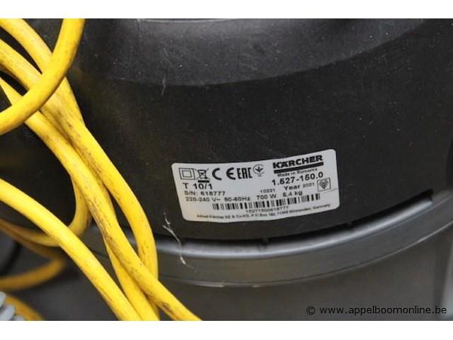 Stofzuiger karcher t 10/1, werking niet gekend - afbeelding 3 van  3