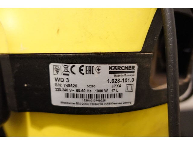 Stofzuiger karcher - afbeelding 4 van  4