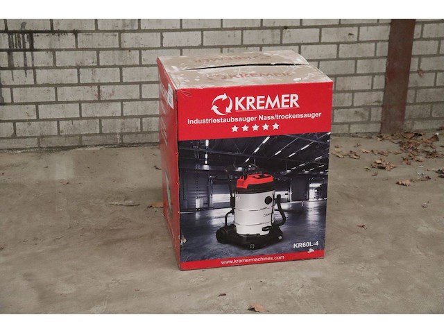 Stofzuiger kremer kr60l-4 in doos nieuw - afbeelding 1 van  1