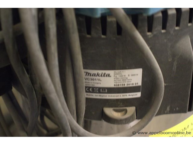 Stofzuiger makita vc3011l - afbeelding 2 van  2