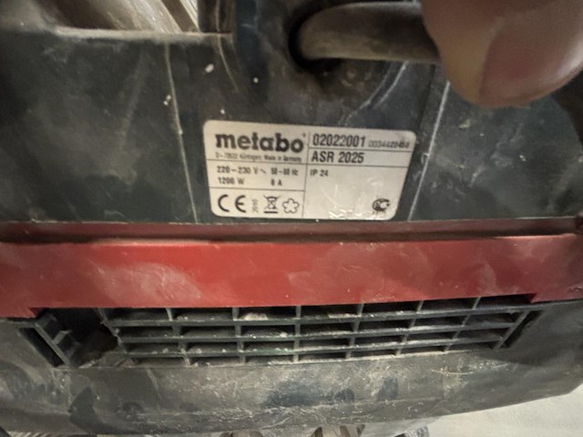 Stofzuiger metabo asr 125 - afbeelding 3 van  3