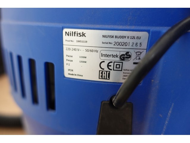 Stofzuiger nilfisk - afbeelding 3 van  3