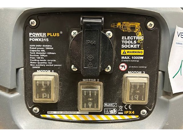 Stofzuiger powerplus - afbeelding 2 van  5